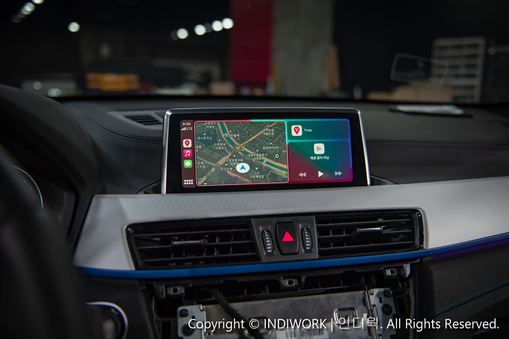 2020 BMW X1 Apple Carplay5358 INDIWORK VIDEO 인디웍 비디오