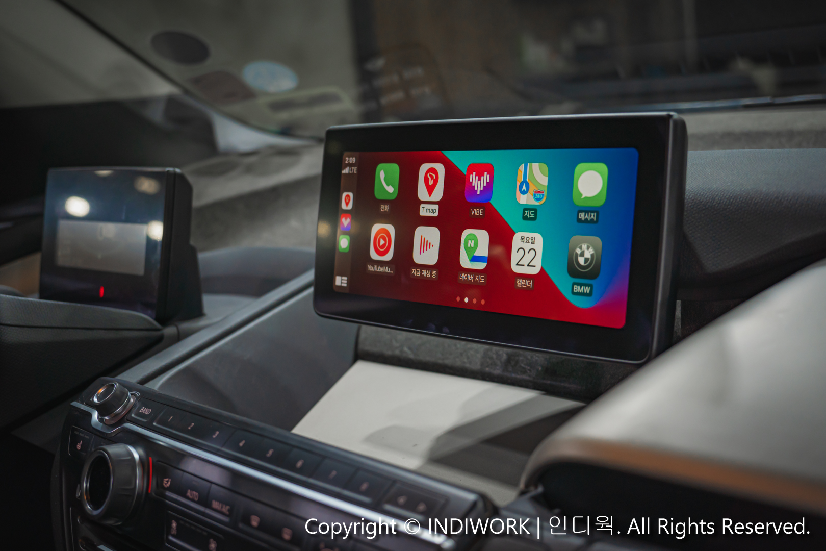 2015 BMW i3 Apple Carplay10 INDIWORK VIDEO 인디웍 비디오