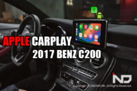 APPLE CARPLAY,2017 BENZ C200 카플레이 설치