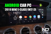 ANDROID CAR PC, 2019 BENZ E-CLASS M2C-200A PLUS