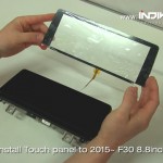 How to install Touch panel 2015~BMW F30 8.8 inch