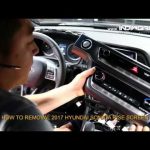 How to removal 2017 Hyundai sonata rise