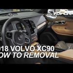 How to removal Screen, Glove Box 2018 XC90