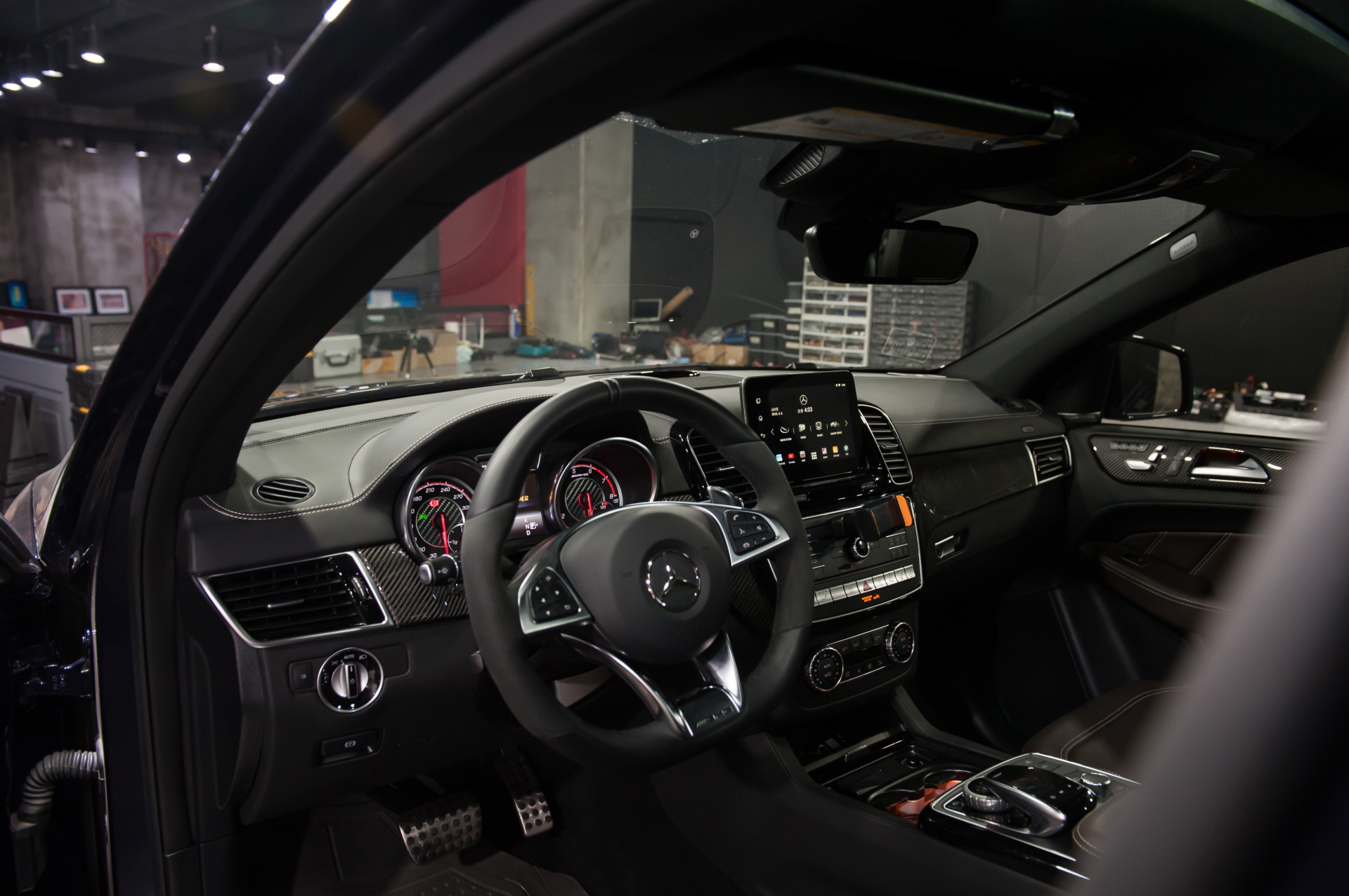 2017 Mercedes C292 GLE-Class interior