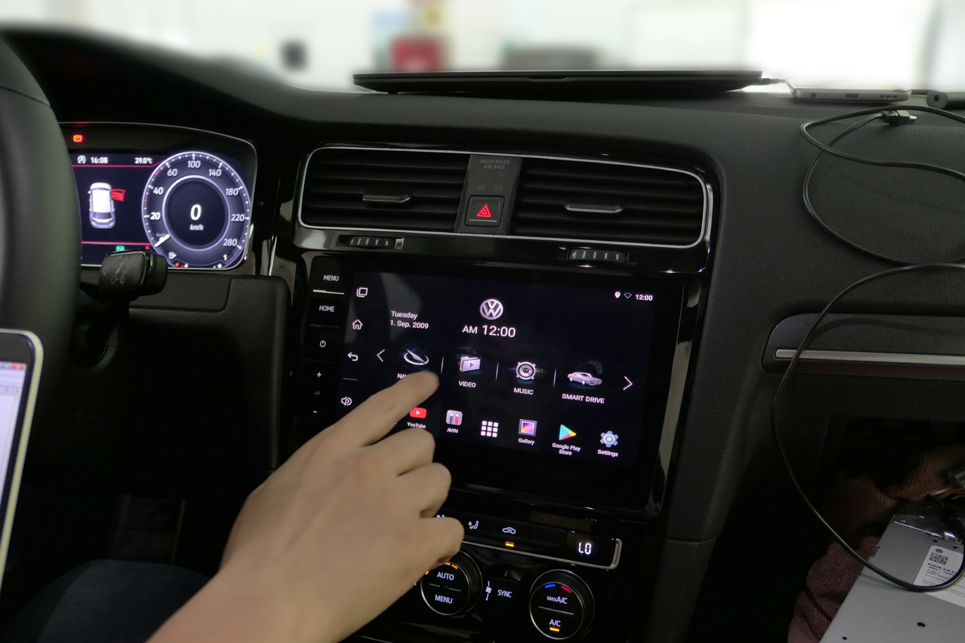 Android Ststem for 2018 volkswagen Golf "HD-LINK (IW-MIB2-N23)"