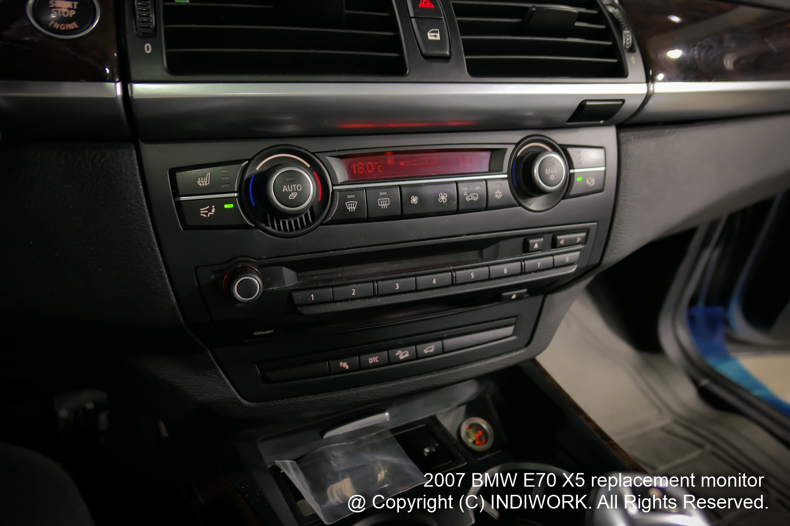 2007 BMW E70 X5 interior