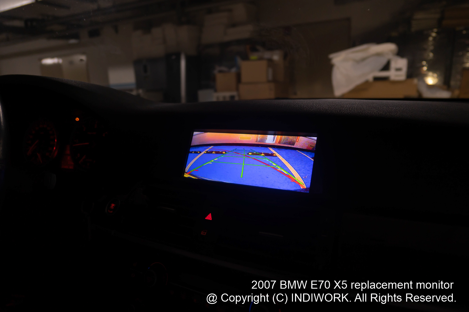 2007 BMW E70 X5 replacement monitor "N-LINK II V4"