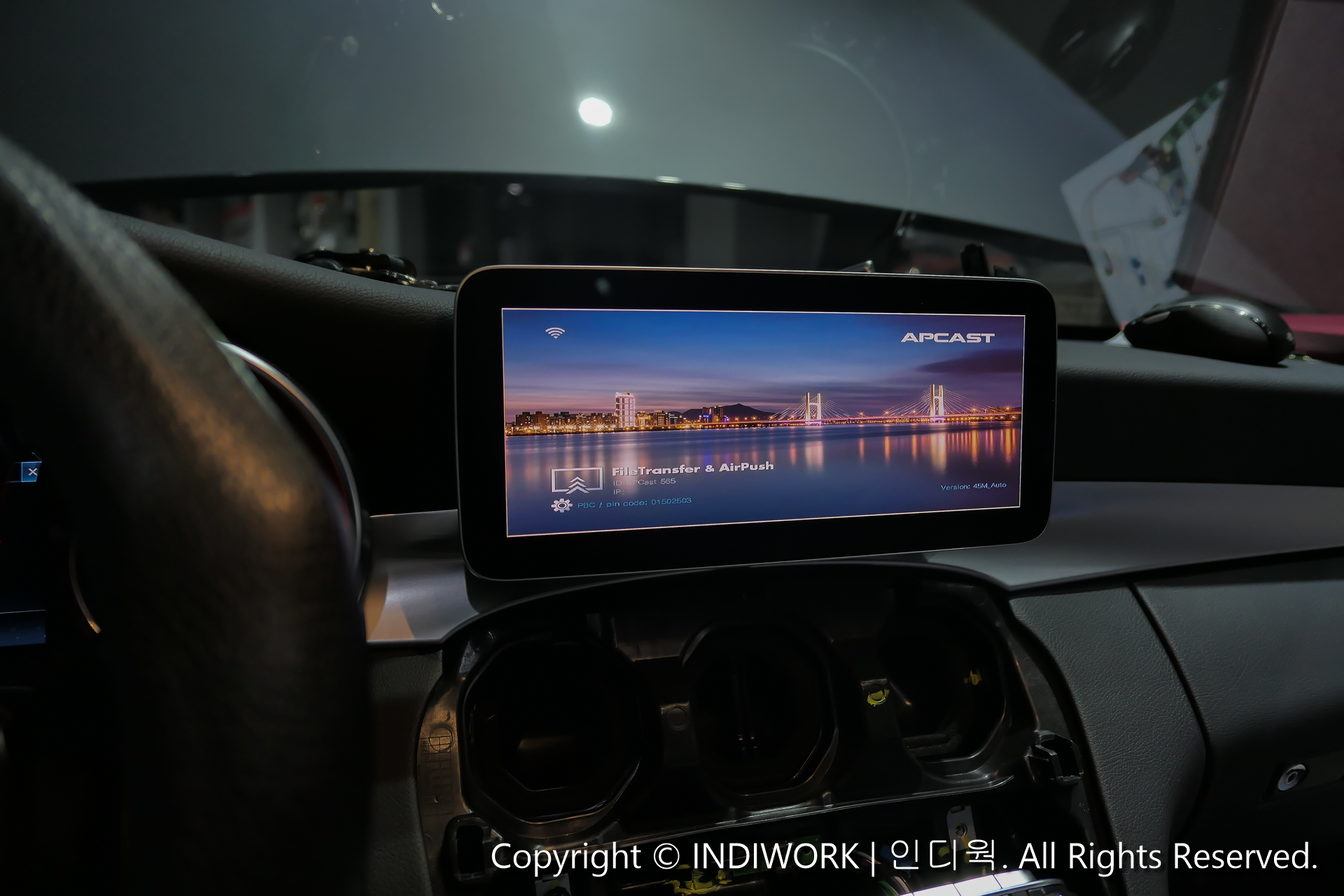 Android,Mirrong,GPS,Capacitive Touch system. for 2019 W205 facelift "HD-LINK(IW-NTG6-N23)”-APCAST
