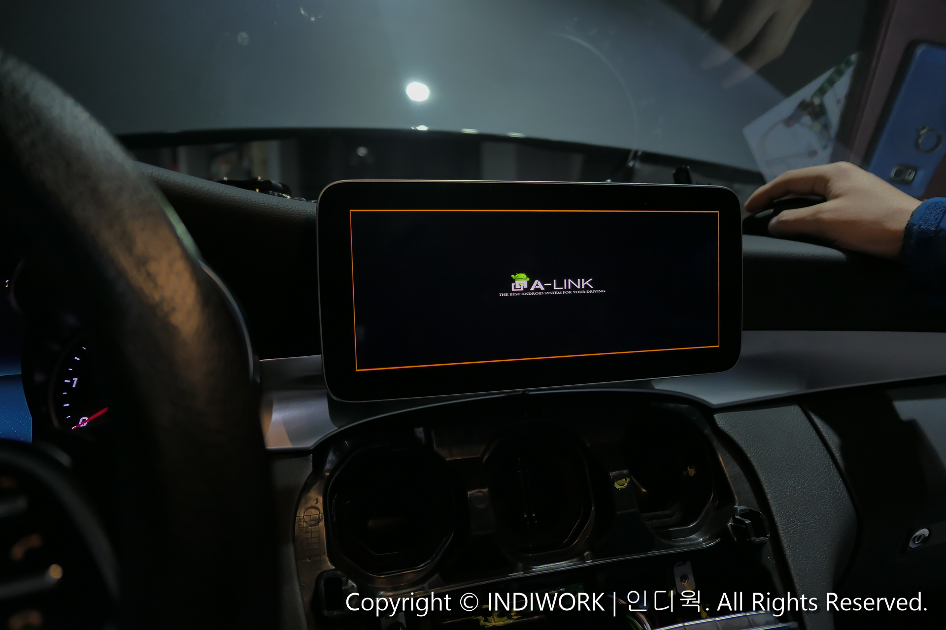 Android,Mirrong,GPS,Capacitive Touch system. for 2019 W205 facelift "HD-LINK(IW-NTG6-N23)”