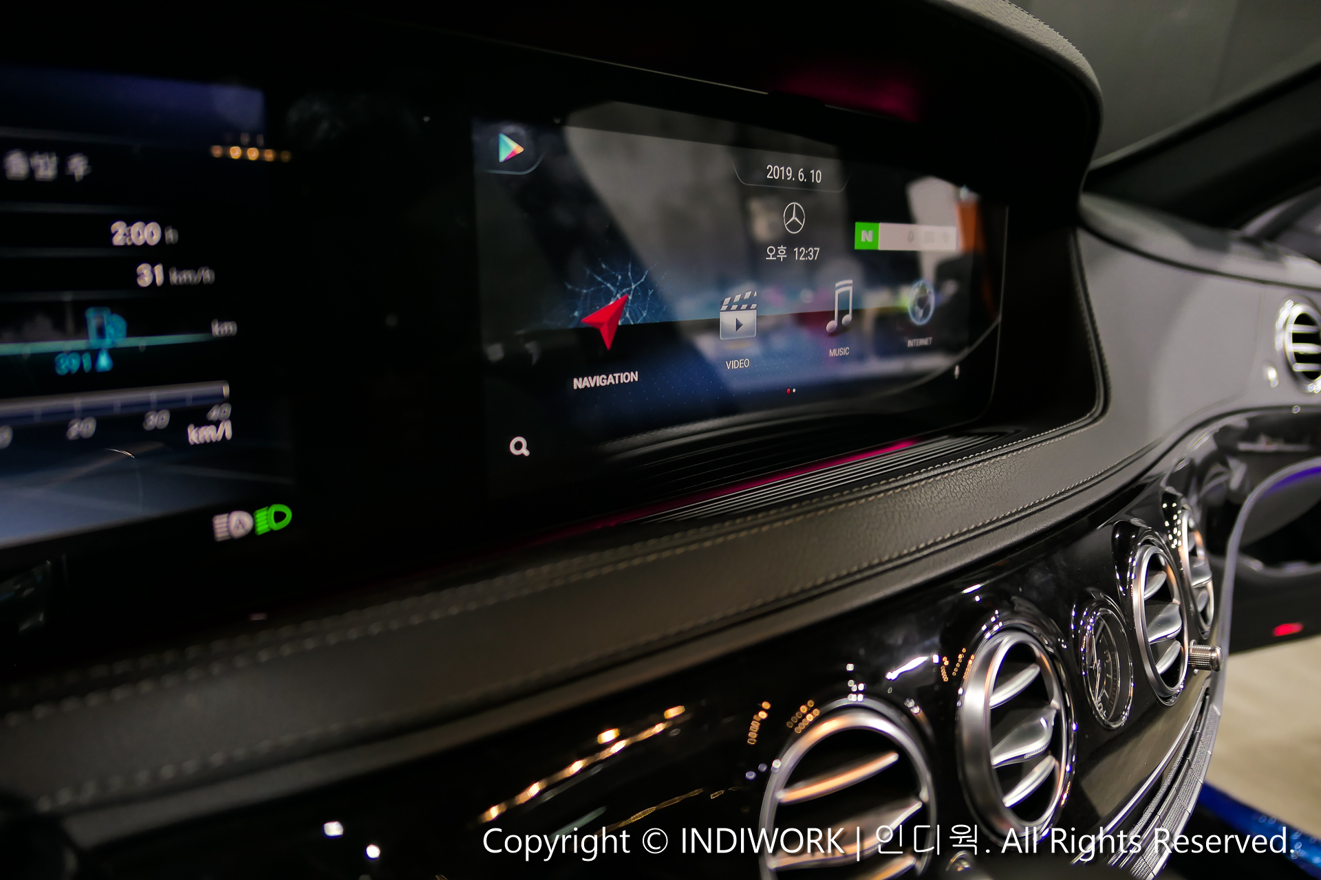 Android Tocuh System for Mercedes 2019 W222 *Facelift "A-LINK,NTG55"