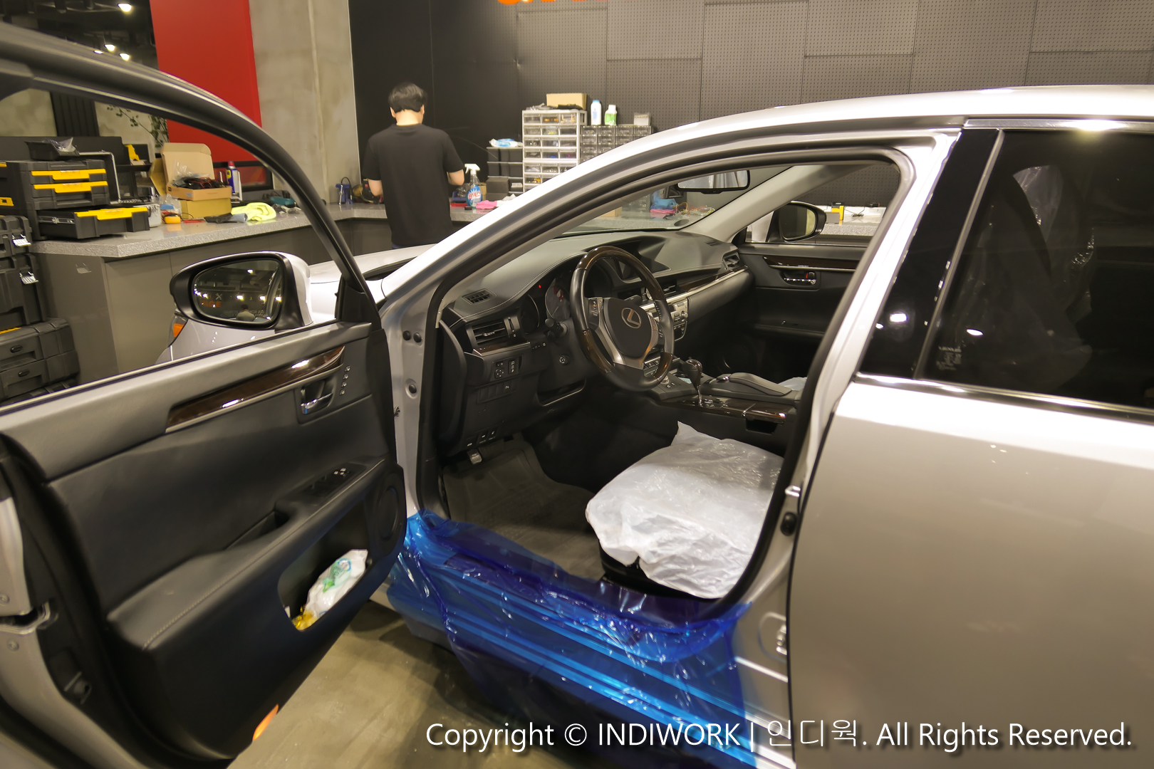 2015 LEXUS ES300h (XV60) interior