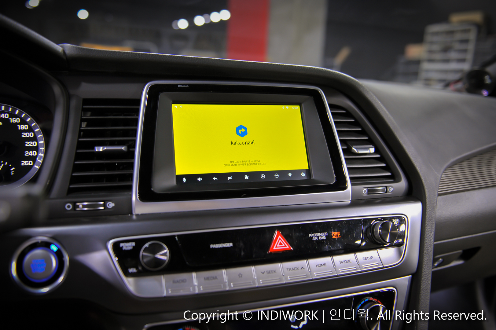 Android System for 2017 Sonata New Rise "A-LINK2" -Kakao navi