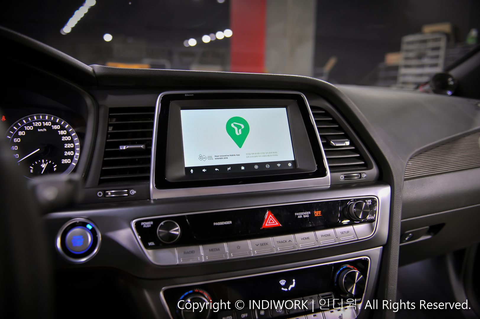 Android System for 2017 Sonata New Rise "A-LINK2" -T-MAP
