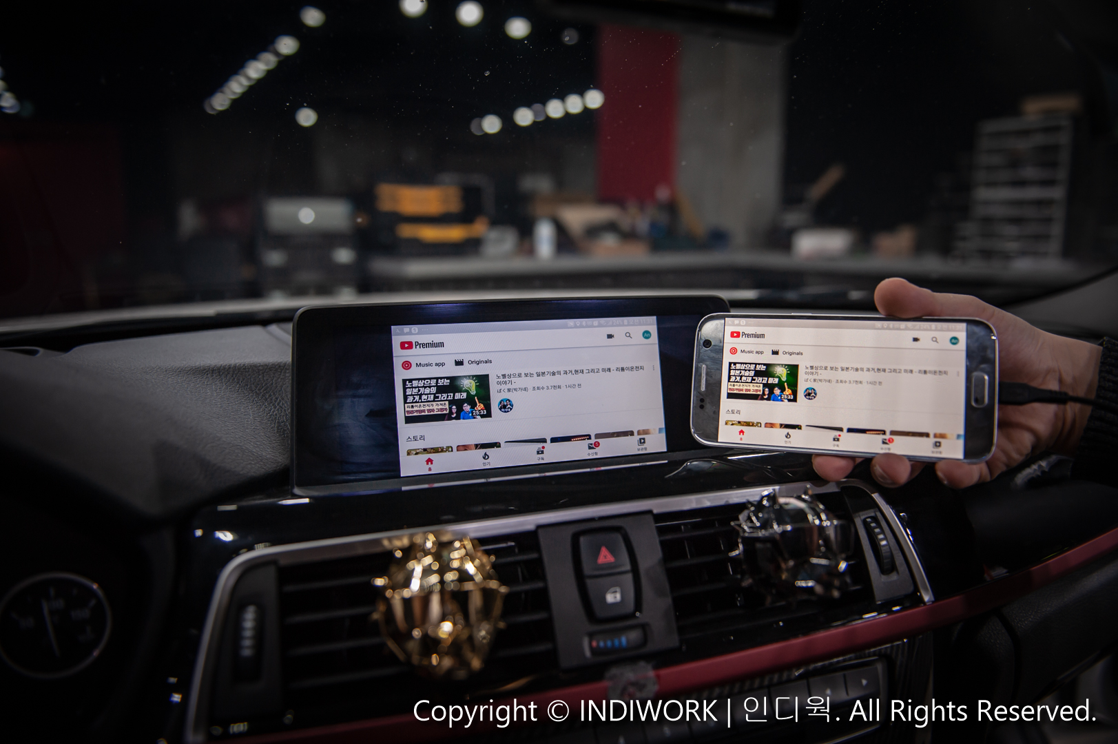 Apple Carplay,smartphone mirroring for BMW F30 "SCB-NBT"