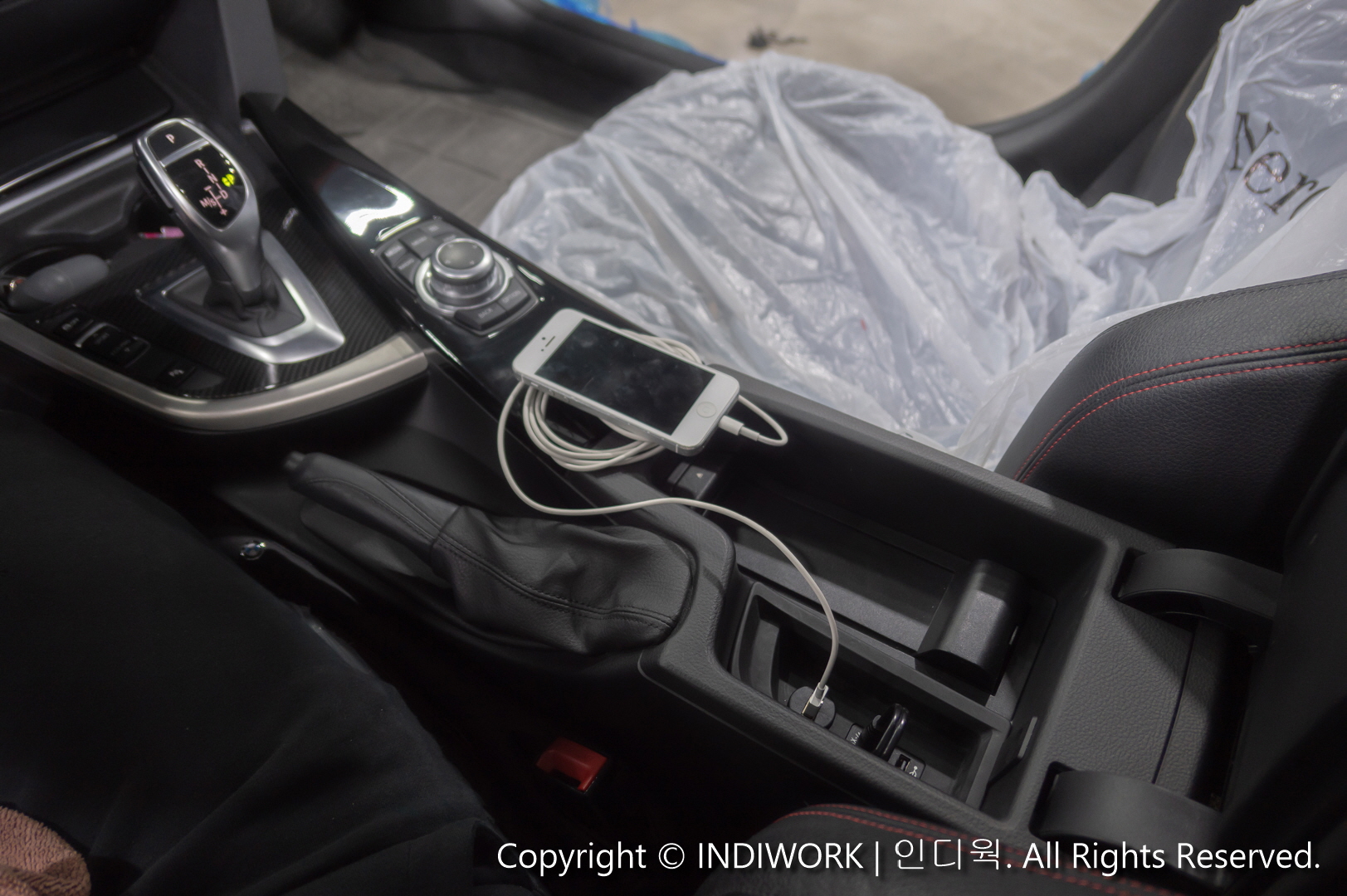 Apple Carplay, Google Android Auto,USB port for BMW F30 "SCB-NBT"