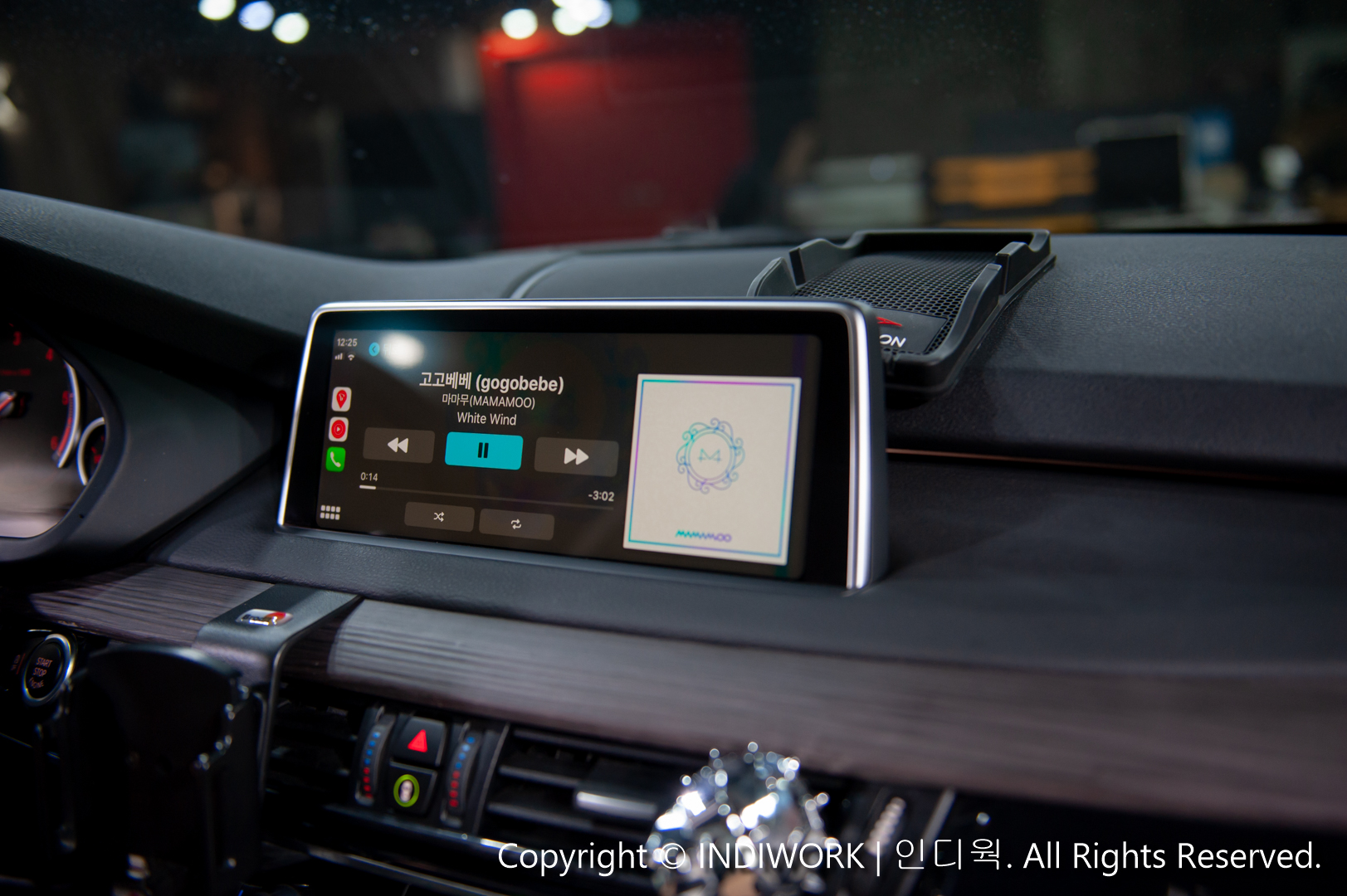 Apple Carplay,Music play for 2015_BMW_F15 "SCB-NBT"