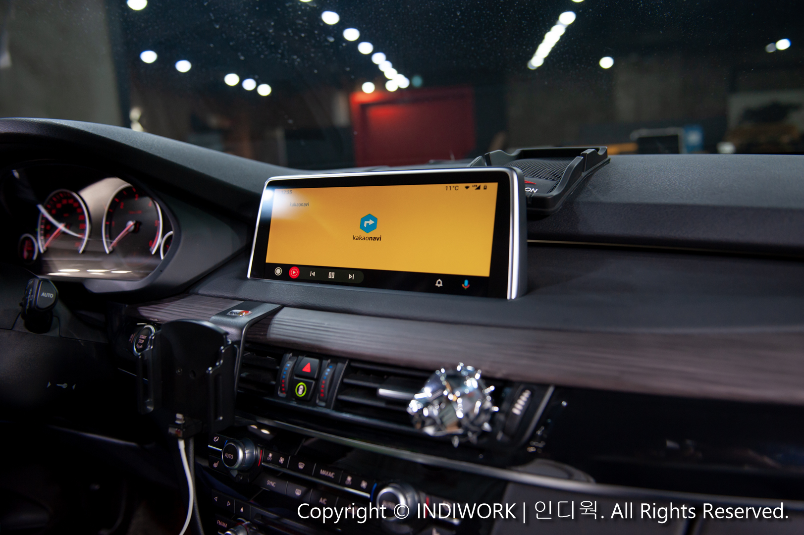 Apple Carplay,Kakao navi for 2015_BMW_F15 "SCB-NBT"