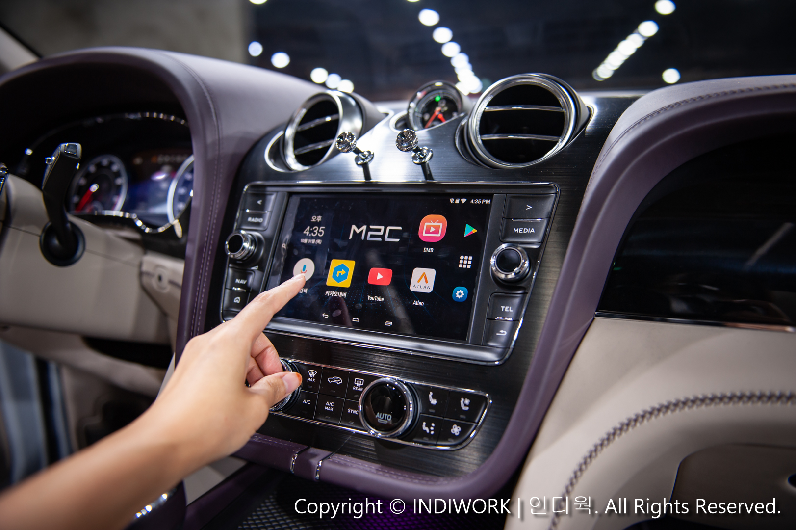 Android CAR PC system for 2019 Bentley bentayga "M2C-200A"