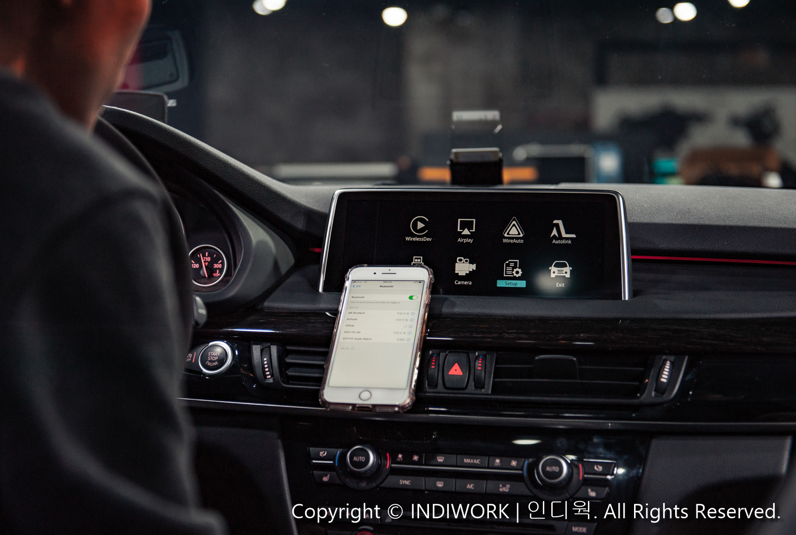 Apple CarPlay, Android Auto for 2015 BMW F15 X5 "SCB-NBT"