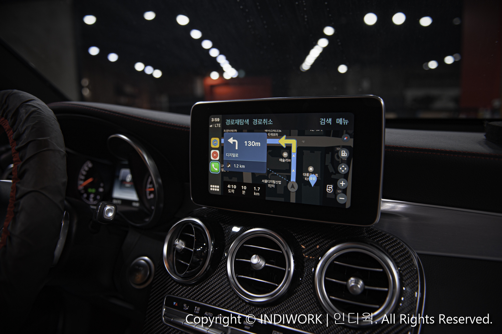 Apple CarPlay,Kakao navi for Mercedes GLC-Class "SCB-NTG5"