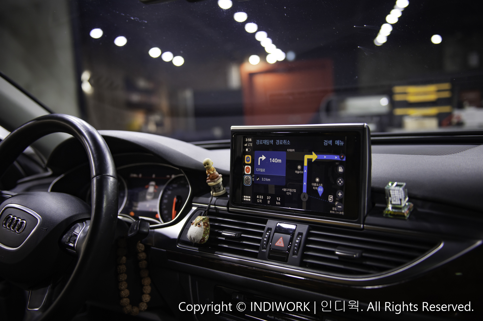 Apple Carplay,Kakao navi for 2014 Audi A6 C6 3G MMI "SCB-AU(A6)"