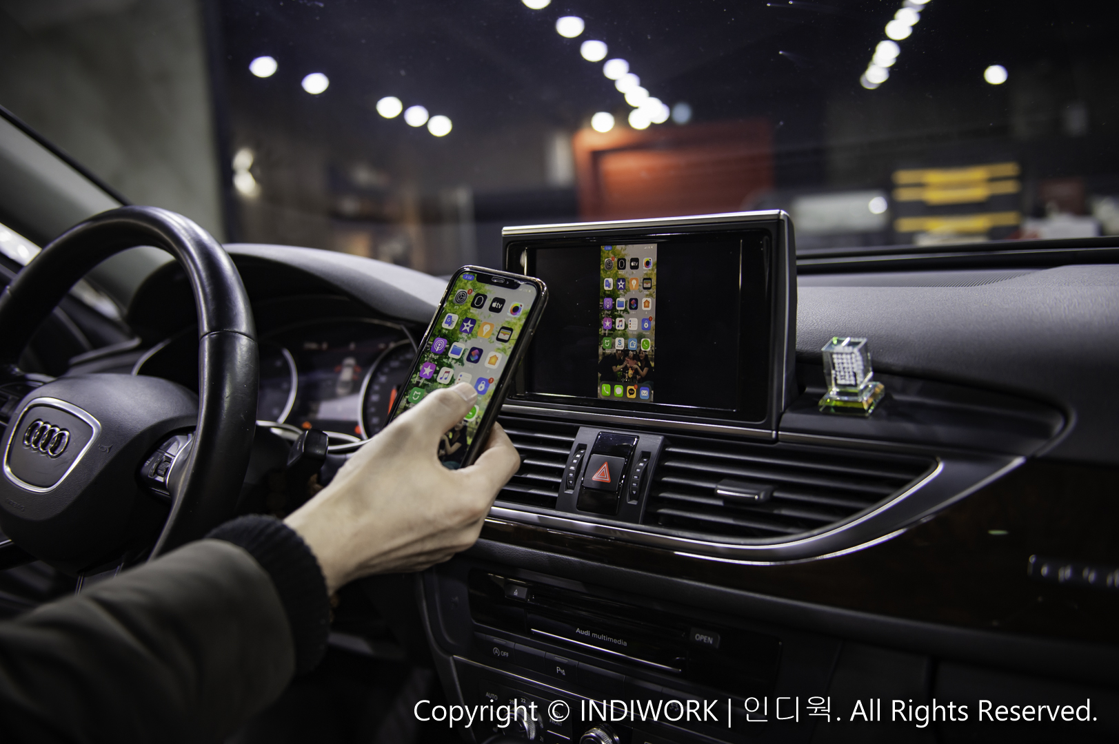Apple Carplay, smartphone mirroring for 2014 Audi A6 C6 3G MMI "SCB-AU(A6)"