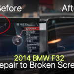 Repair to Broken Screen Glass 2014 BMW F32