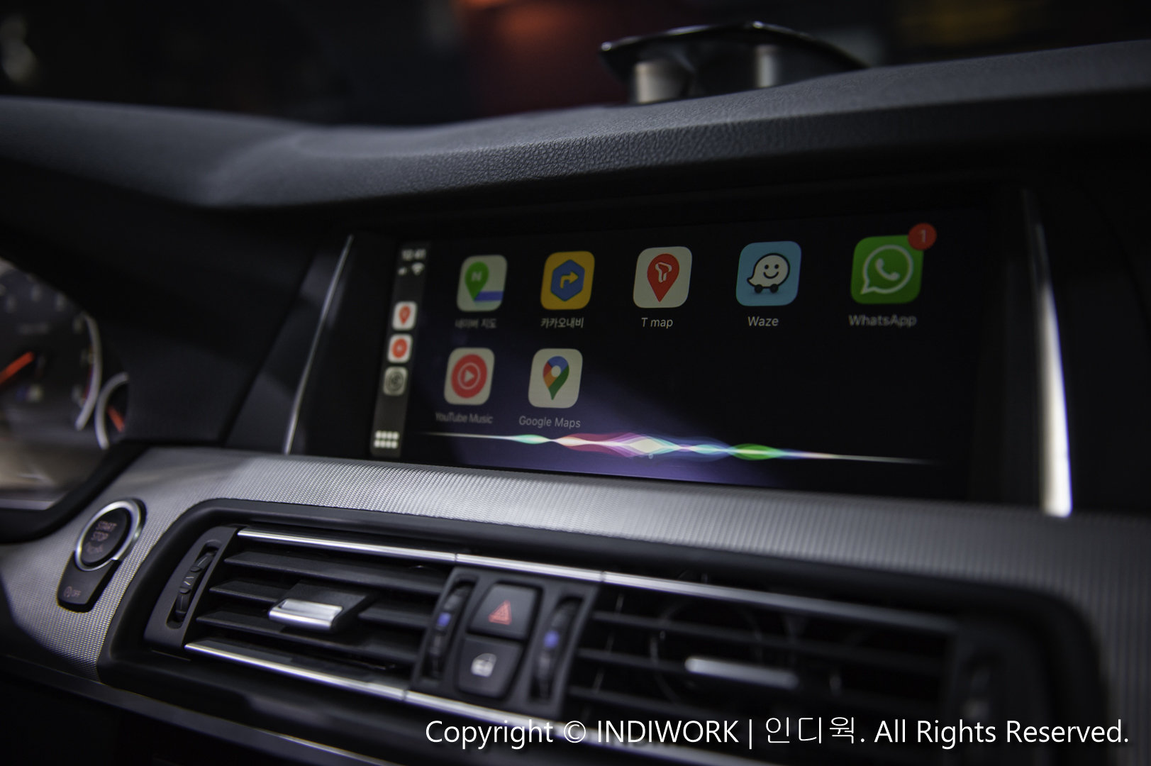 Apple Carplay for 2016 BMW M5 F10 "SCB-NBT"