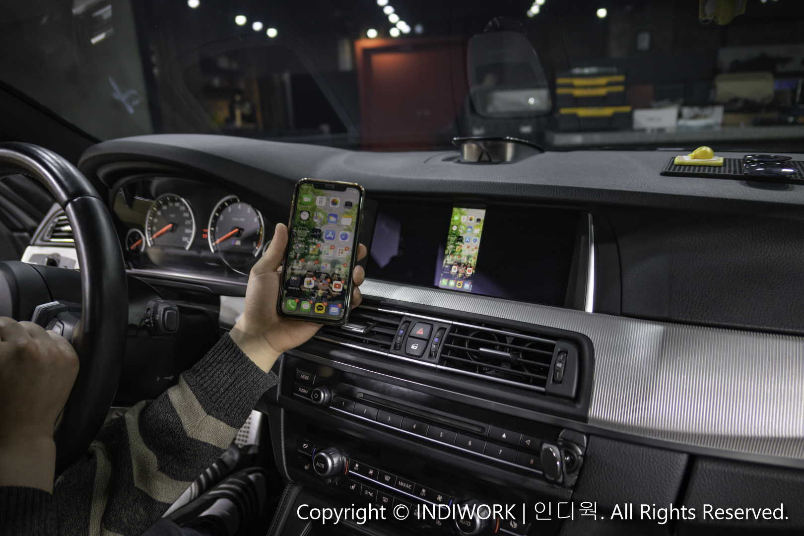 Apple Carplay,smartphone mirrorin for 2016 BMW M5 F10 "SCB-NBT"