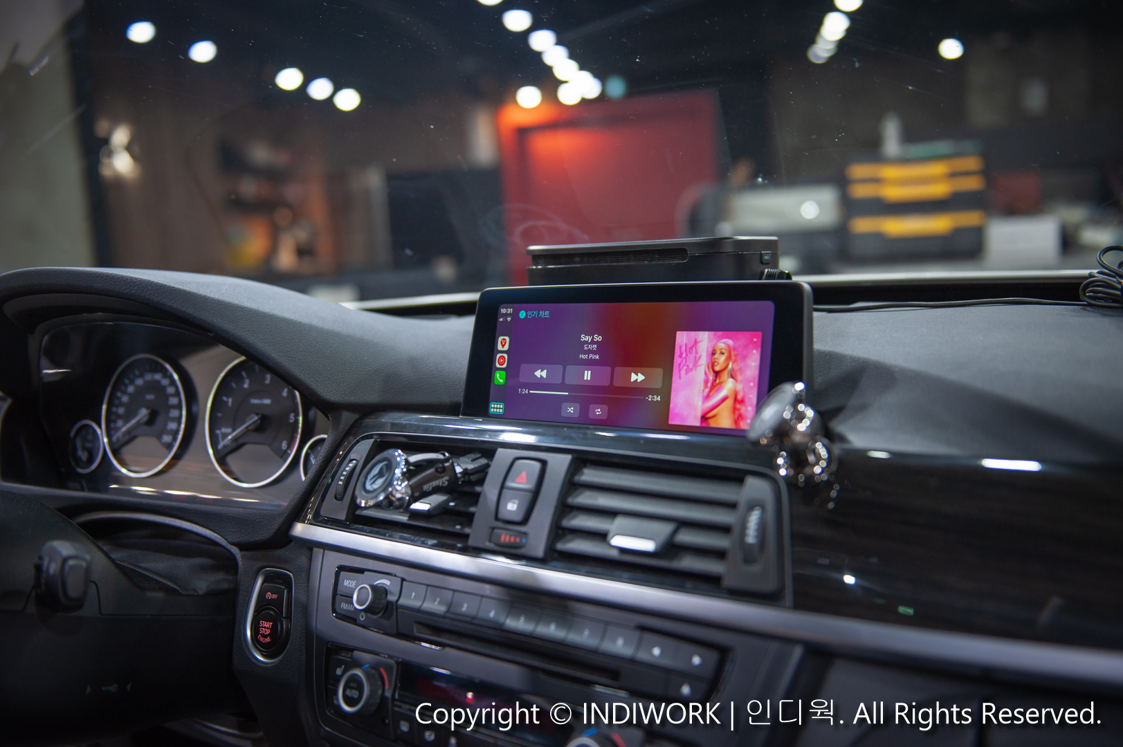 2016 BMW 3GT Apple Carplay22 INDIWORK VIDEO 인디웍 비디오