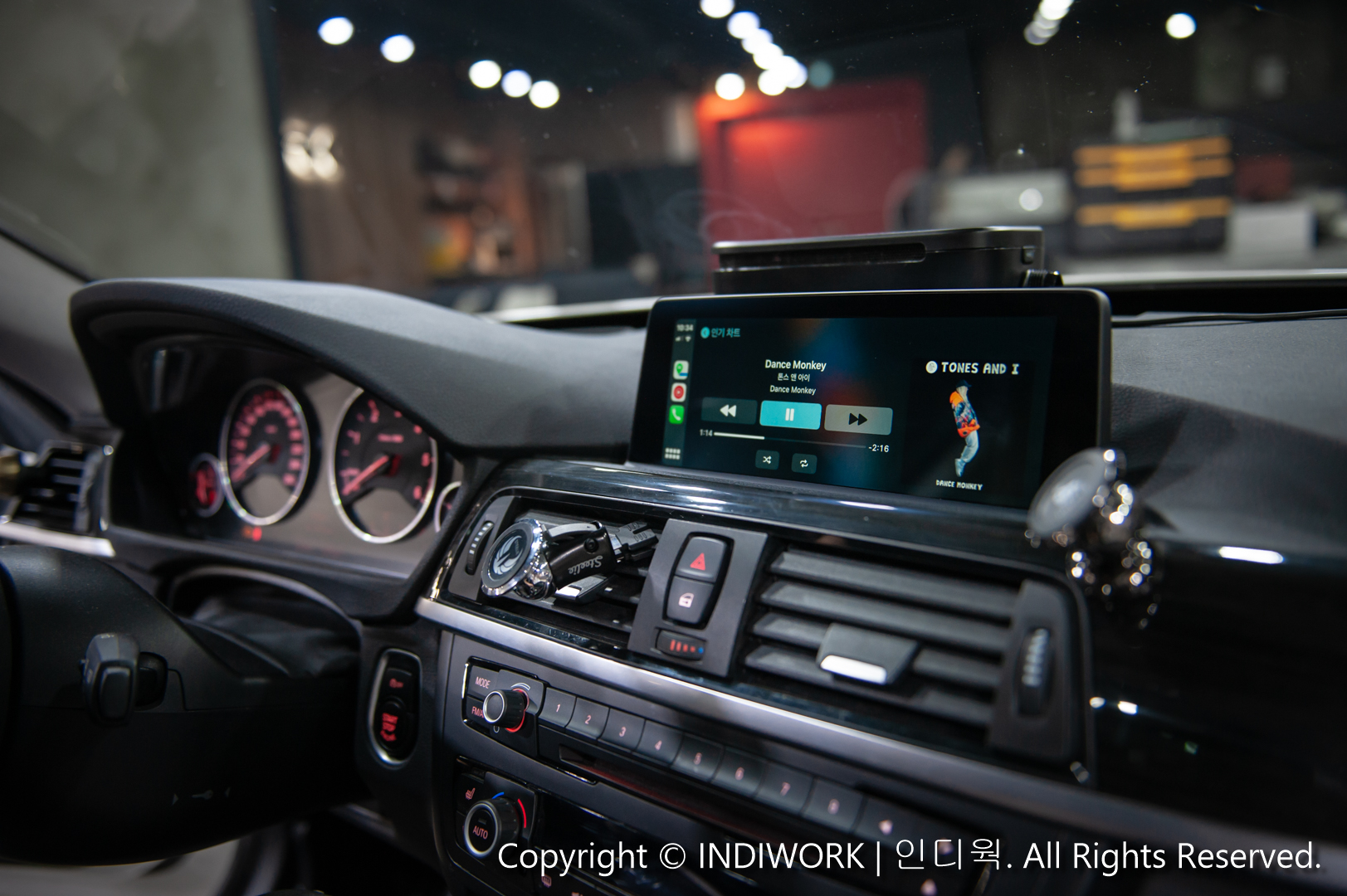 Apple Carplay,Music play for 2016 BMW 3GT "SCB-NBT"