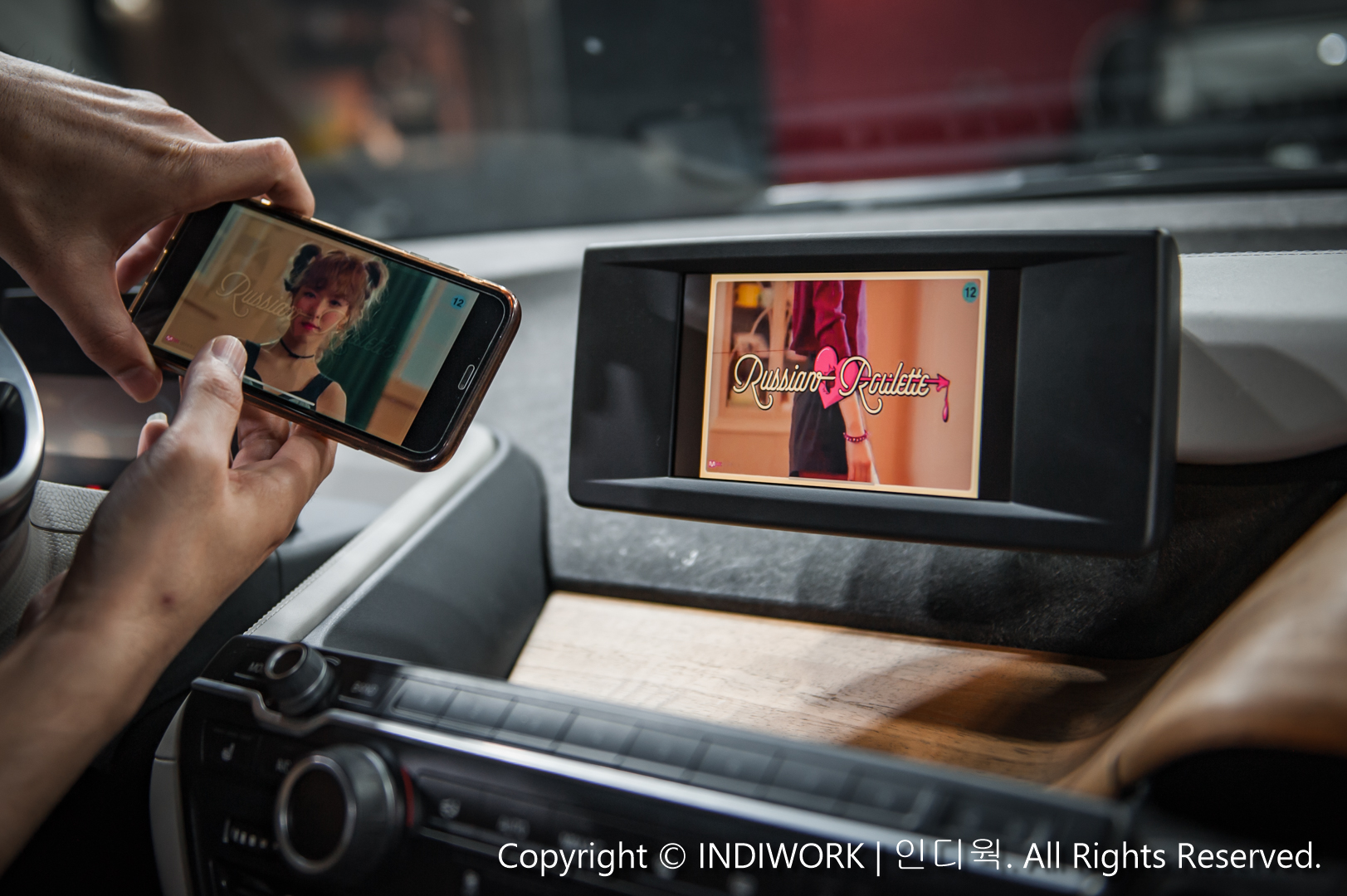 Apple Carplay,smartphone mirroring for BMW i3 "SCB-NBT"