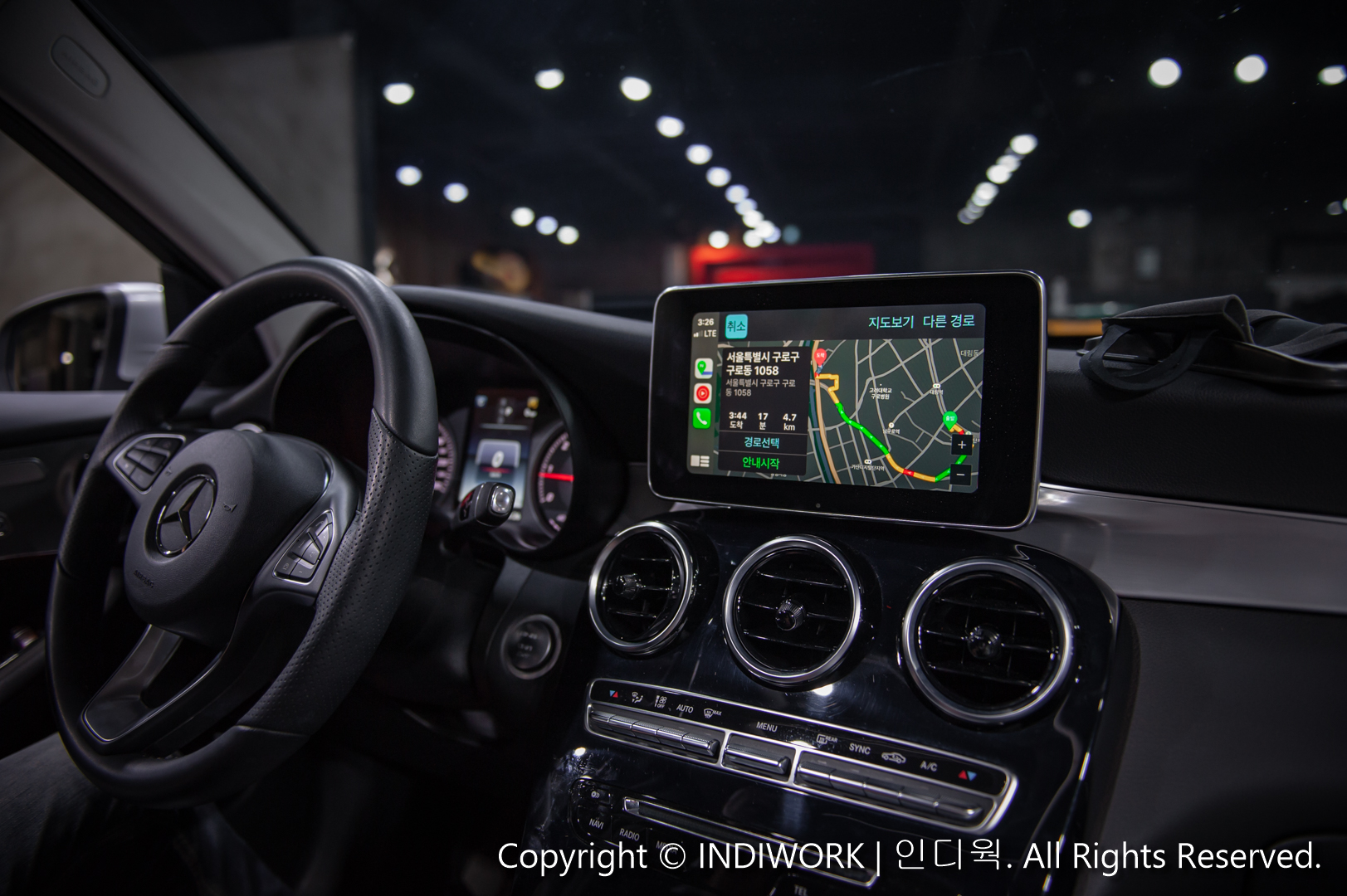 Apple CarPlay,T-MAP for Mercedes-Benz 2017 GLC-Class "SCB-NTG5"