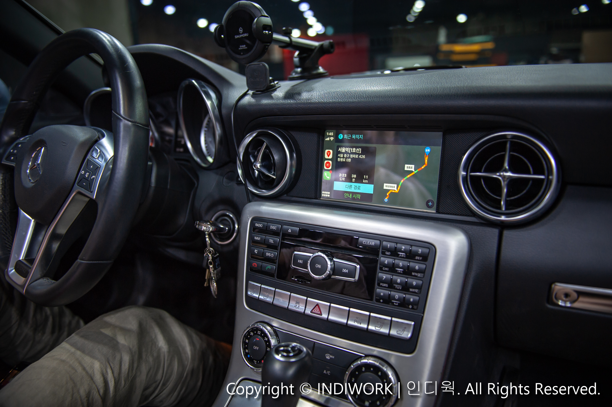 Apple CarPlay,T-MAP for Mercedes 2012 SLK-Class R172 "SCB-NTG4.5"