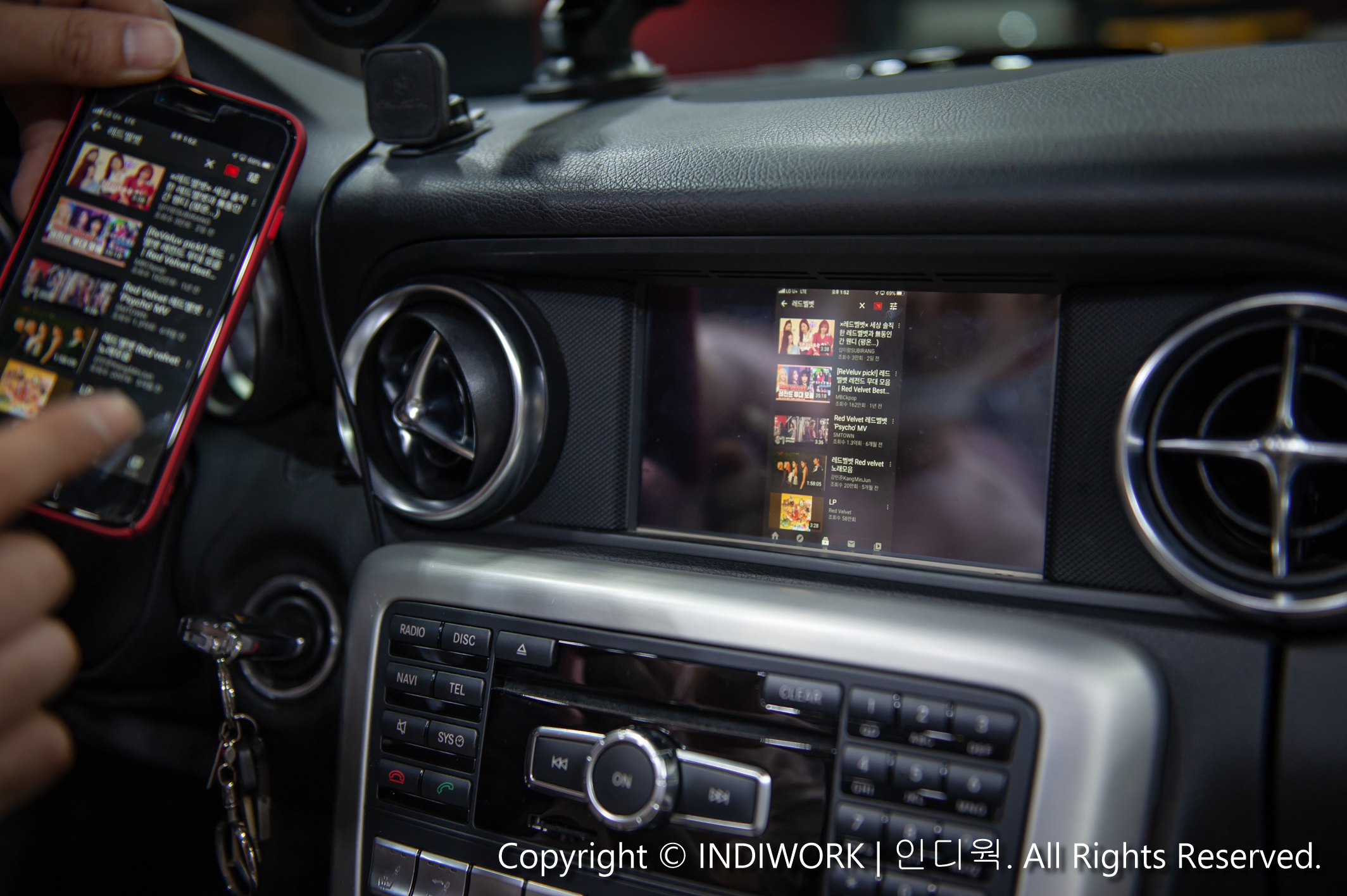 Apple CarPlay,smartphone mirroring for Mercedes 2012 SLK-Class R172 "SCB-NTG4.5"