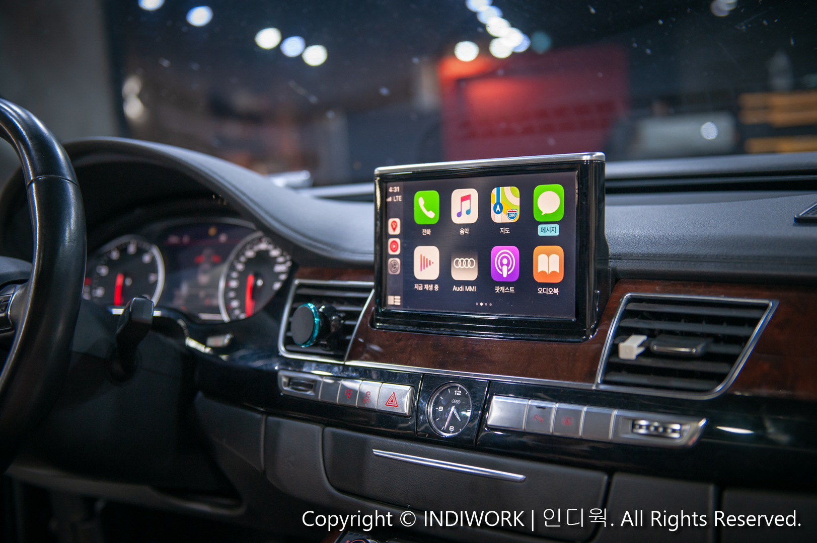 Apple Carplay for 2014 Audi A8 D4 3G MMI "SCB-AU(A8)"