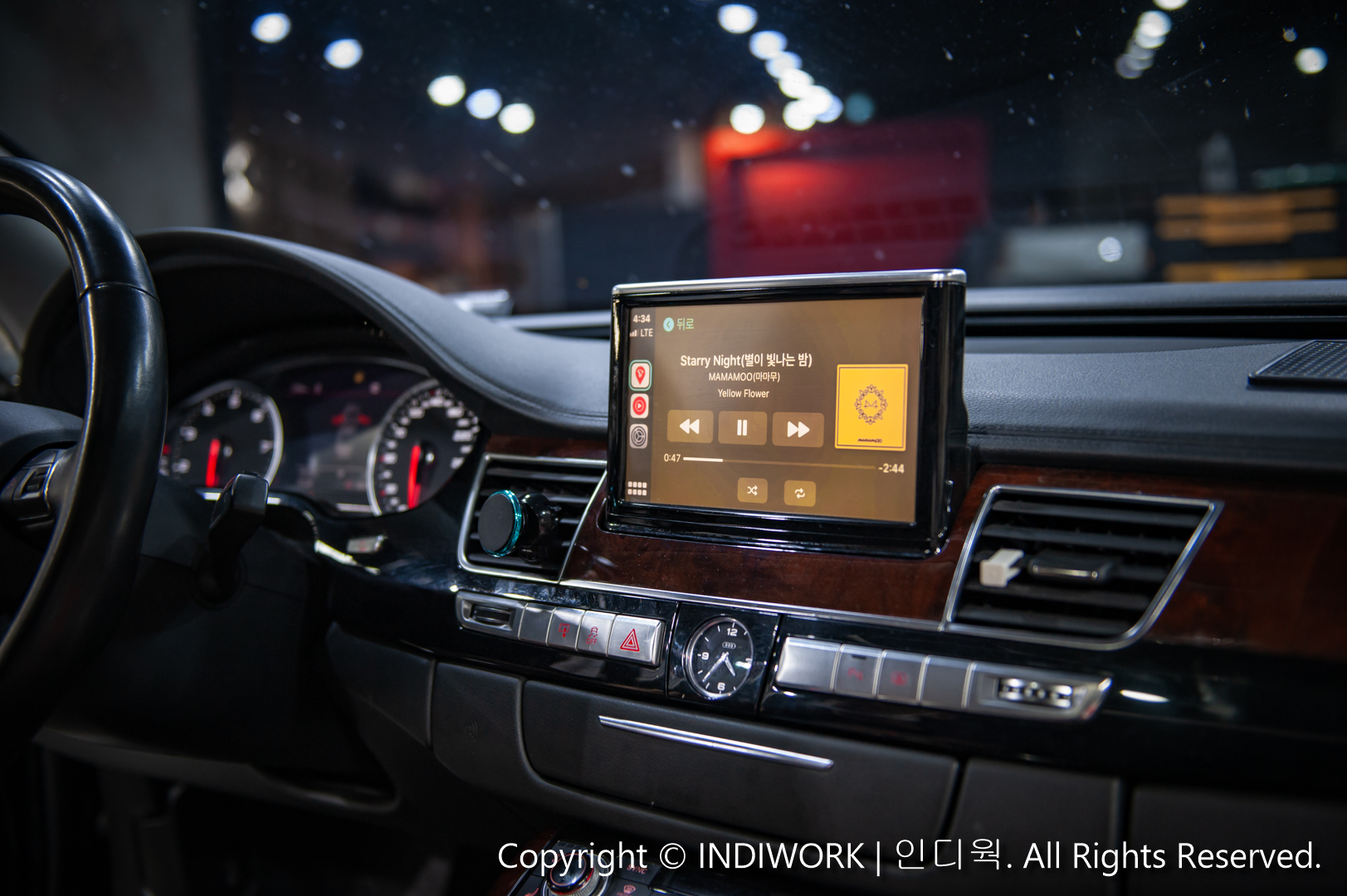 Apple Carplay,Music play for 2014 Audi A8 D4 3G MMI "SCB-AU(A8)"