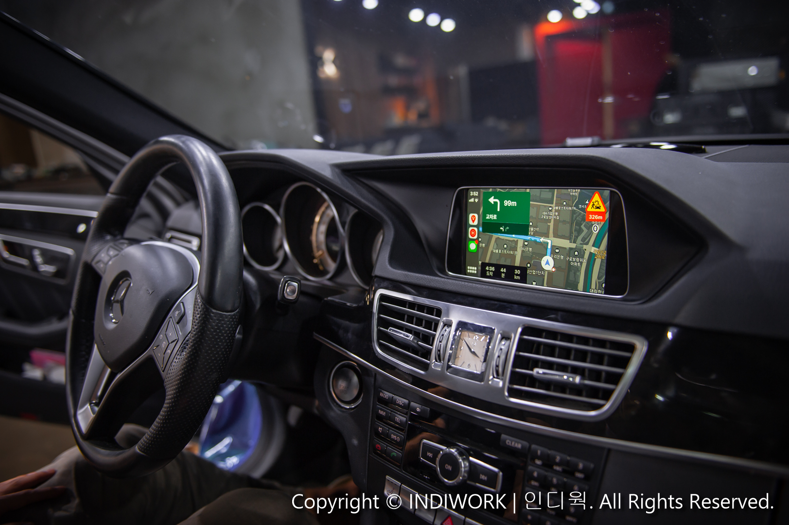 Apple CarPlay,T-MAP for 2014 Mercedes E-Class E300 W212 "SCB-NTG4.5"