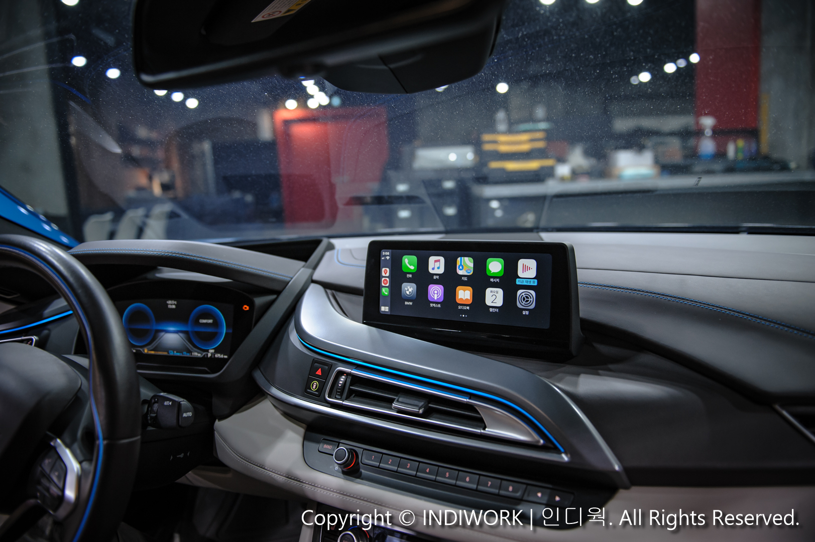 Apple Carplay for 2016 BMW i8 "SCB-NBT"