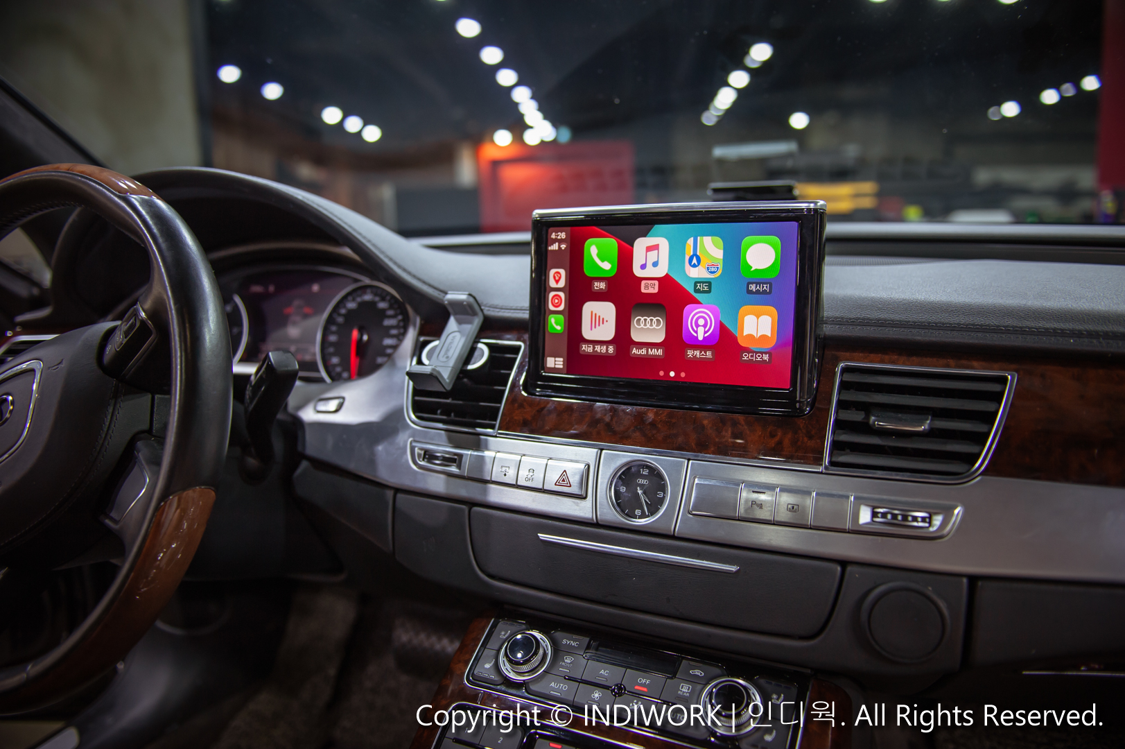 Apple Carplay for 2012 Audi A8 D4 3G MMI "SCB-AU 3G(A8)"