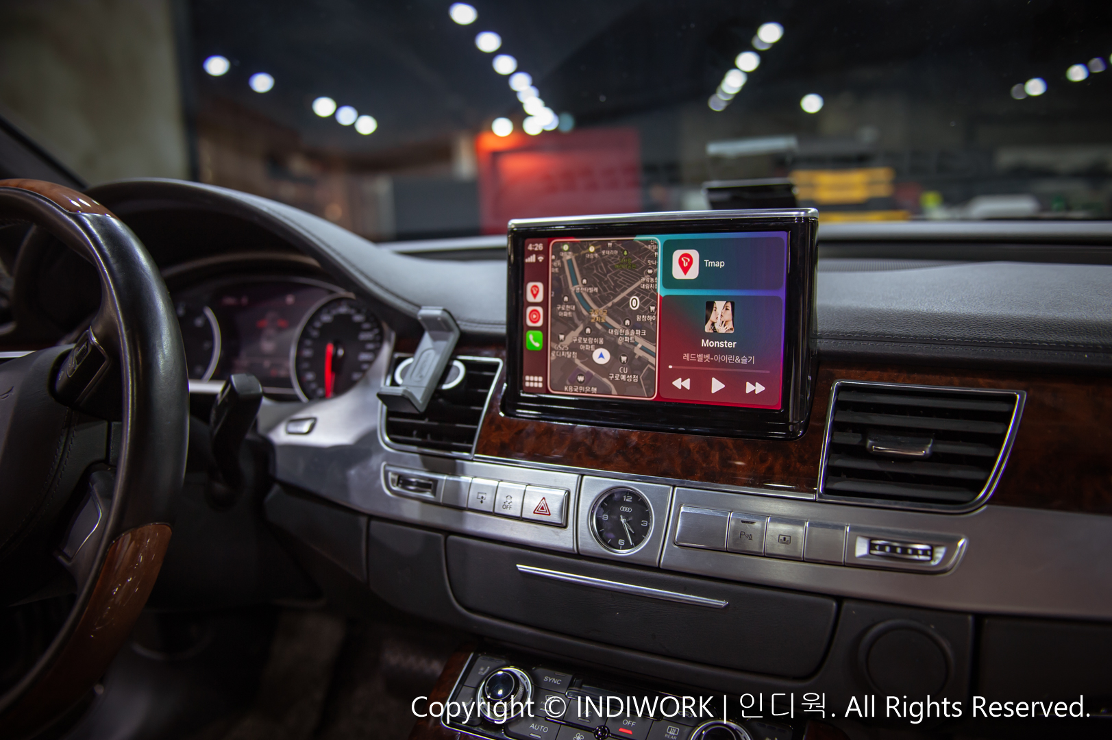 Apple Carplay for 2012 Audi A8 D4 3G MMI "SCB-AU 3G(A8)"