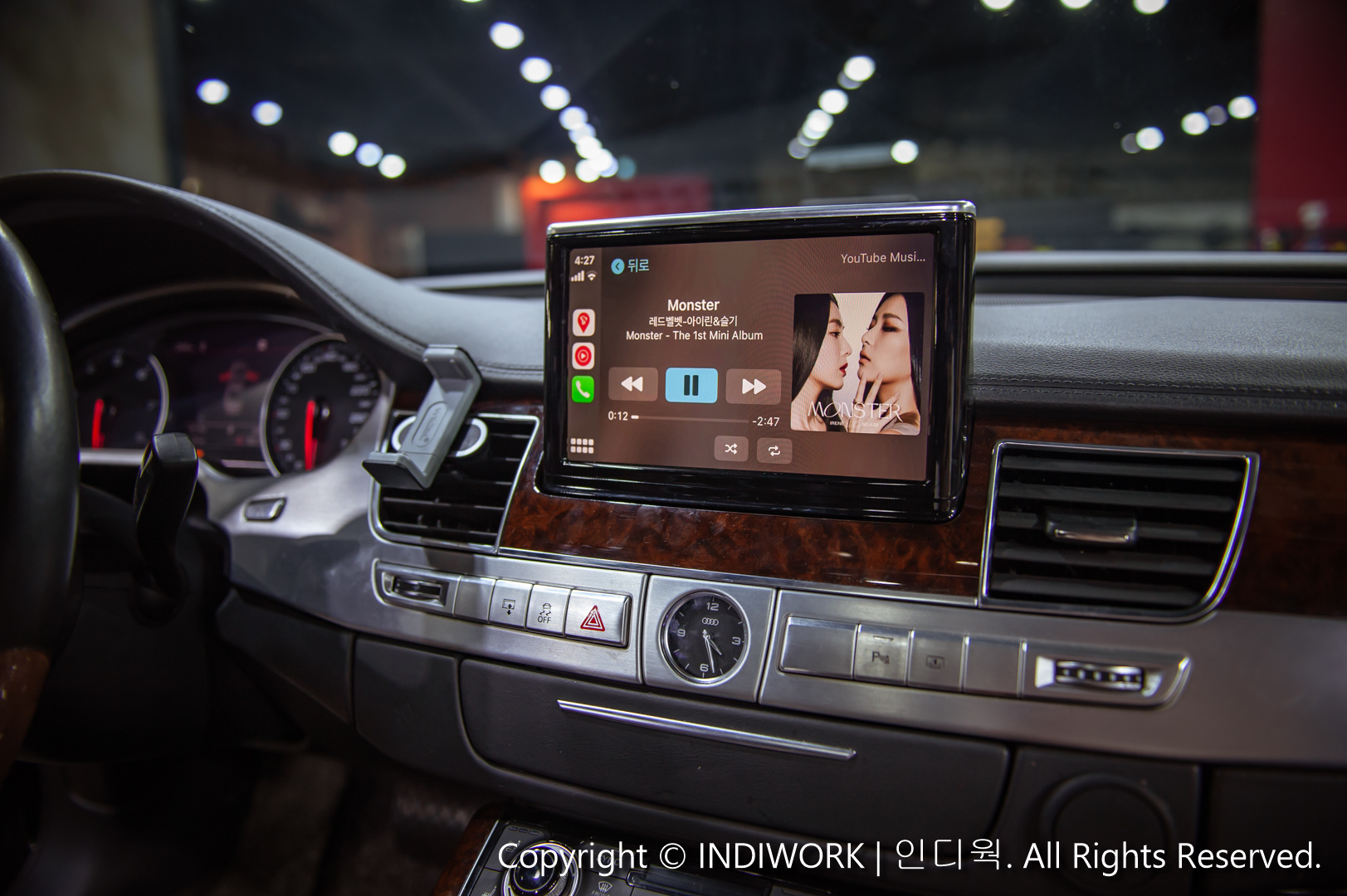 Apple Carplay,Music play for 2012 Audi A8 D4 3G MMI "SCB-AU 3G(A8)"