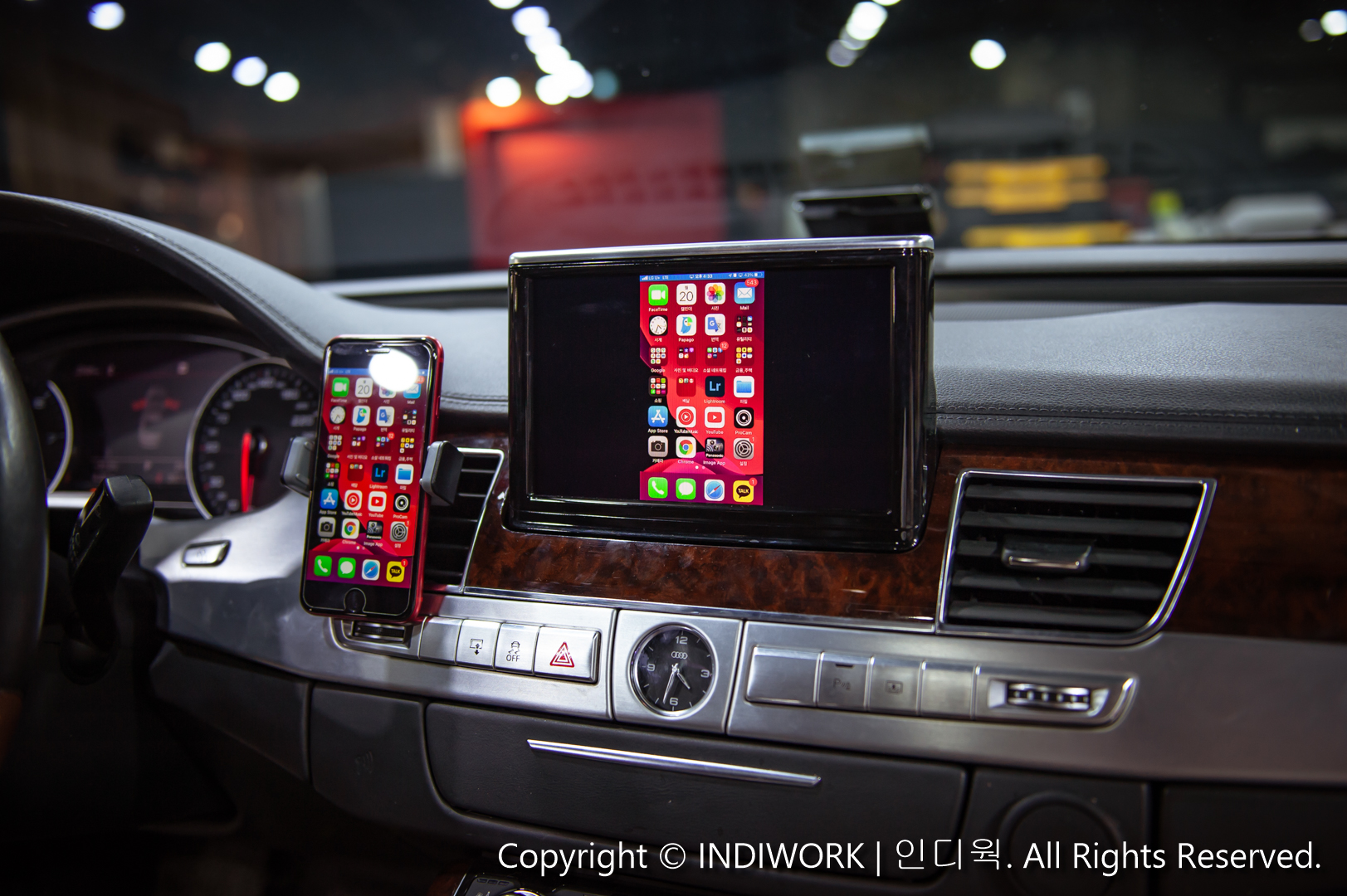 Apple Carplay,smartphone mirroring 2012 Audi A8 D4 3G MMI "SCB-AU 3G(A8)"