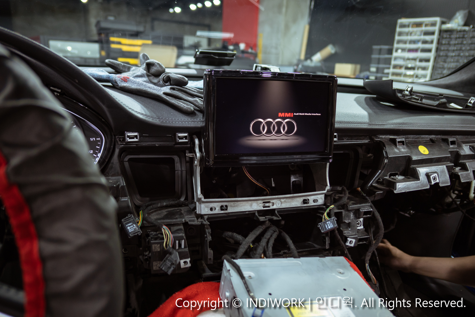 2012 Audi A8 D4 Main screen