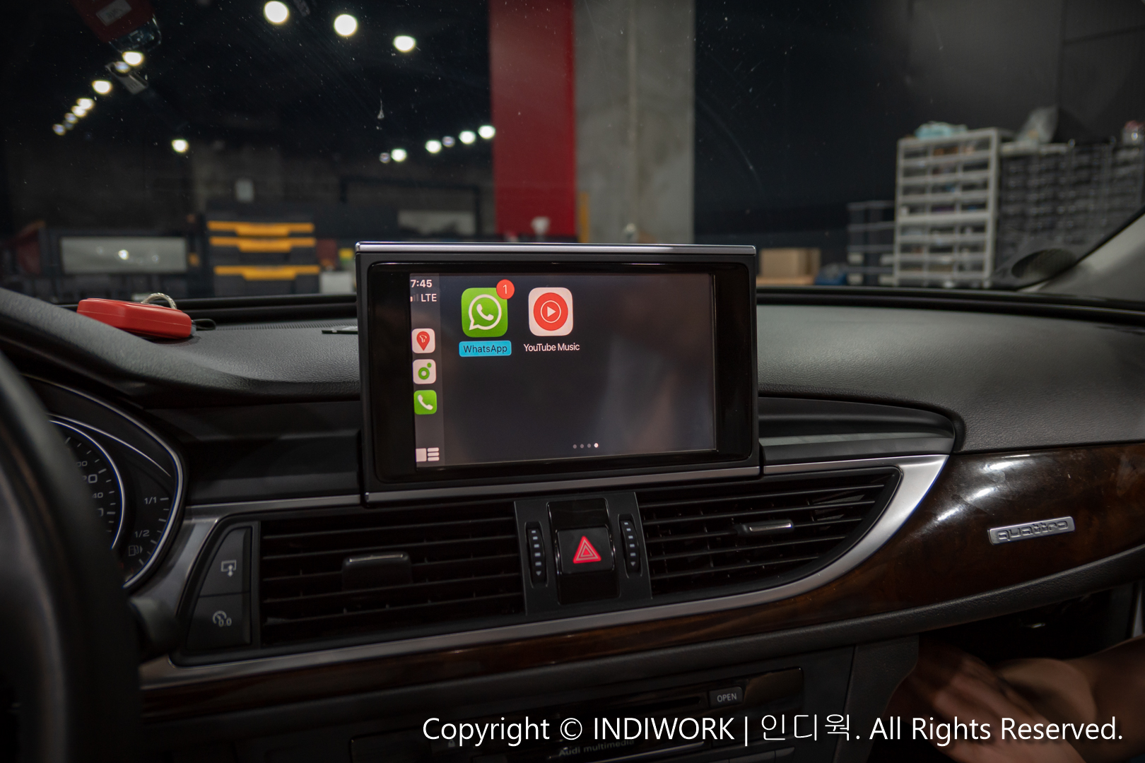 Apple CarPlay for 2013 Audi A6 C6 3G MMI "SCB-AU A6"