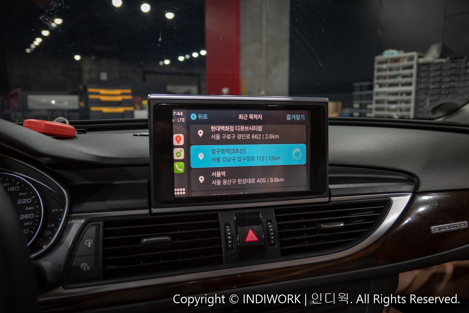 Apple CarPlay,T-MAP for 2013 Audi A6 C6 3G MMI "SCB-AU A6"