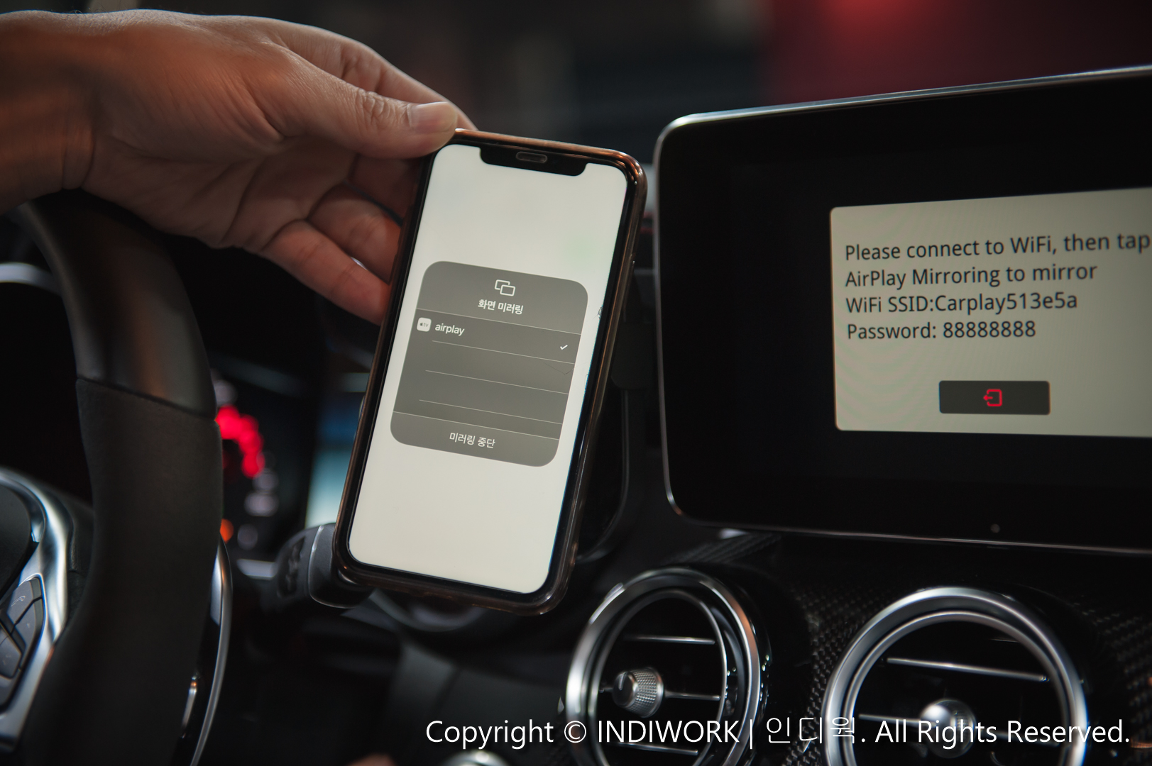 Apple CarPlay for 2019 GLC 43AMG "SCB-NTG5"