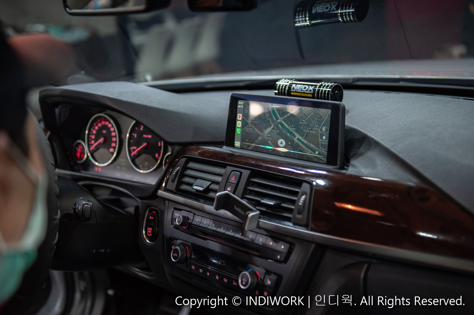 Apple Carplay,Ipone siri for 2011 BMW 3 F30 "SCB-NBT"