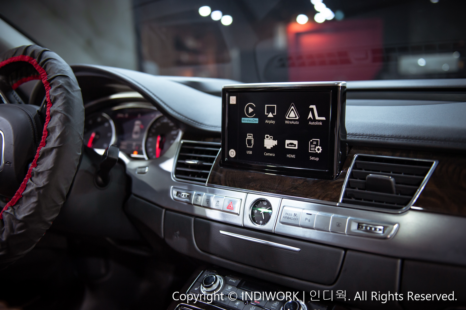 Apple Carplay for 2015 Audi A8 D4 3G MMI "SCB-AU 3G(A8)"