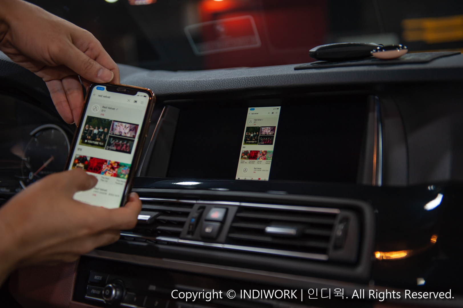 Apple Carplay,smartphone mirroring for 2016 BMW F10 520D "SCB-NBT"